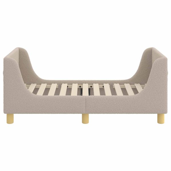 Легло за малко с главна дъска с таблото Светлосиво 70 x 140 cm