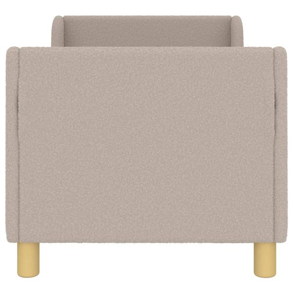 Легло за малко с главна дъска с таблото Светлосиво 70 x 140 cm