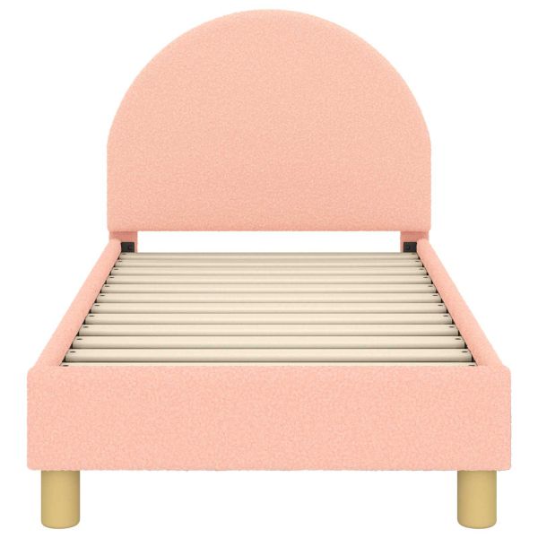 Легло за малко с главна дъска Розово 70 x 140 cm Вълнена тъкан