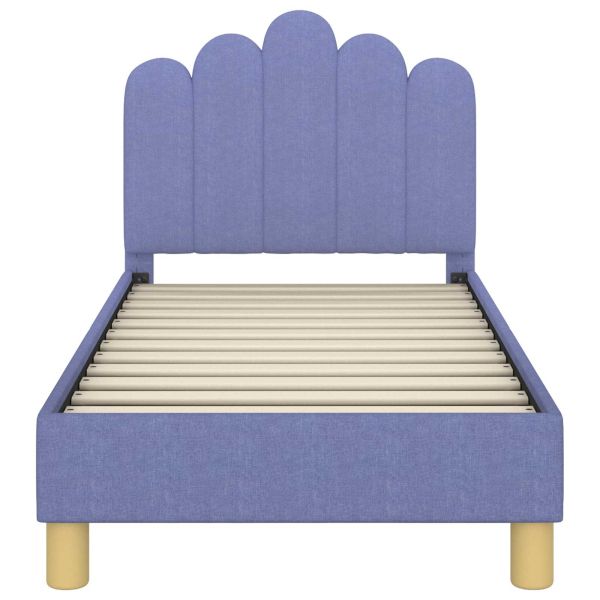 Легло за малко с главна дъска Дънково син 70 x 140 cm текстил