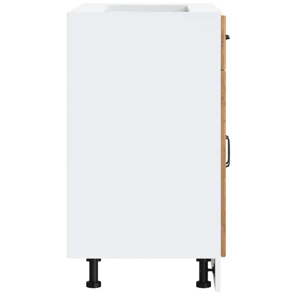 Кухненски шкаф Lucca, старо дърво, инженерно дърво