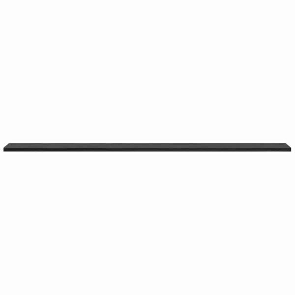 Етажерка Борд 4 pcs Черно 100 x 10 x 1,5 cm Инженерно дърво