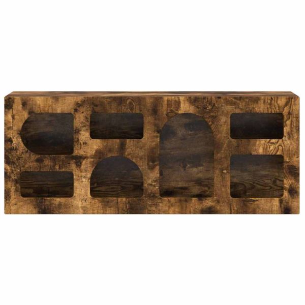 ТВ шкаф Димян дъб 100 x 35 x 40 см Инженерно дърво