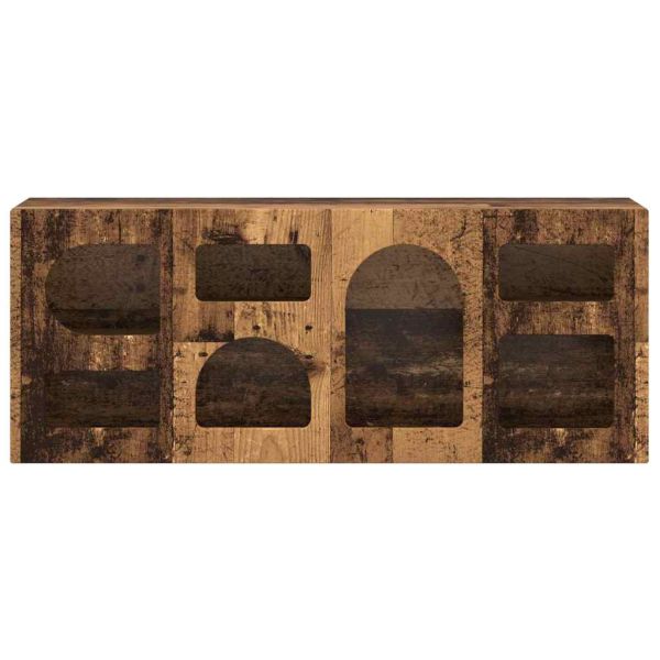 ТВ шкаф Старо дърво 100 x 35 x 40 см Инженерно дърво