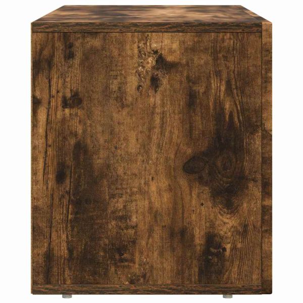 ТВ шкаф Димян дъб 80 x 35 x 40 см Инженерно дърво