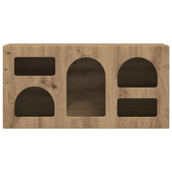 ТВ шкаф Дъб 80 x 35 x 40 см Инженерно дърво