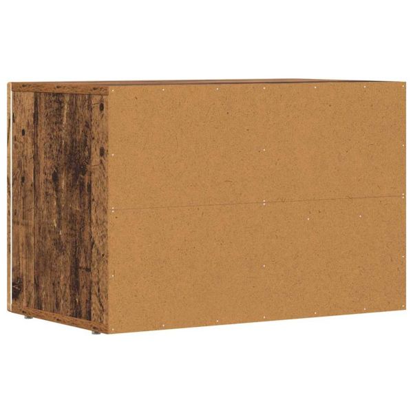 ТВ шкаф Старо дърво 60 x 35 x 40 см Инженерно дърво