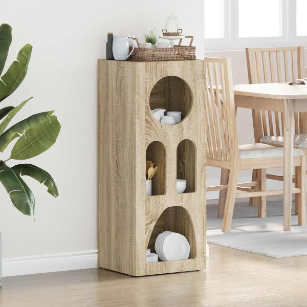 Служебен шкаф Сонома дъб 40 x 35 x 100,5 см Инженерно дърво