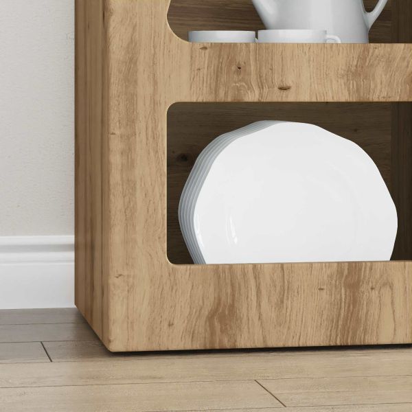 Служебен шкаф Дъб 40 x 35 x 100,5 см Инженерно дърво