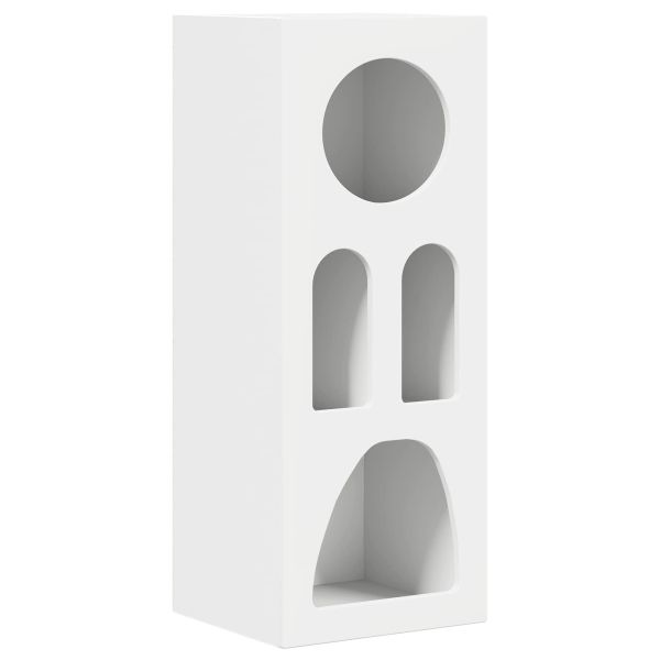 Служебен шкаф Бяло 40 x 35 x 100.5 см Инженерно дърво