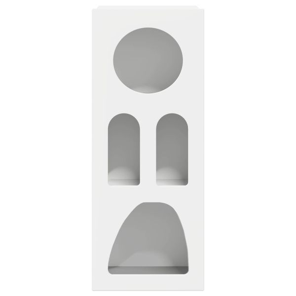 Служебен шкаф Бяло 40 x 35 x 100.5 см Инженерно дърво