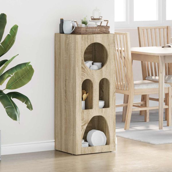 Служебен шкаф Сонома дъб 40 x 35 x 100.5 см Инженерно дърво