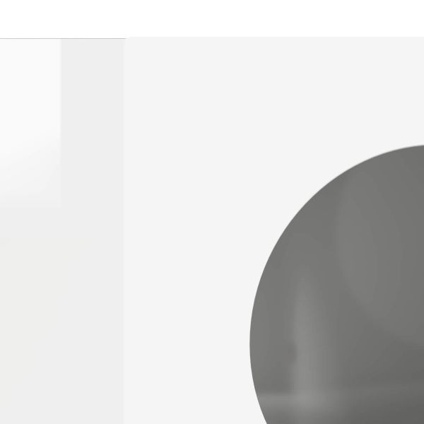 Служебен шкаф Лъскаво бяло 40 x 35 x 100.5 см Инженерно дърво