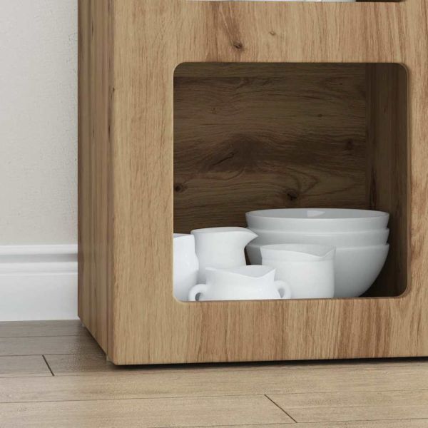 Служебен шкаф Дъб 59 x 35 x 80.5 см Инженерно дърво