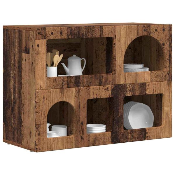 Служебен шкаф Старо дърво 80.5 x 35 x 59 см Инженерно дърво