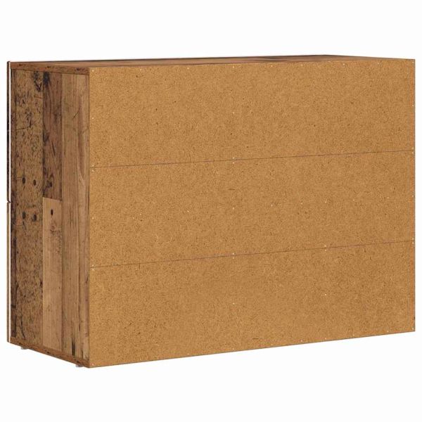 Служебен шкаф Старо дърво 80.5 x 35 x 59 см Инженерно дърво