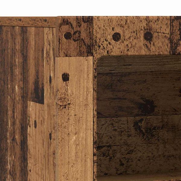 Служебен шкаф Старо дърво 80.5 x 35 x 59 см Инженерно дърво