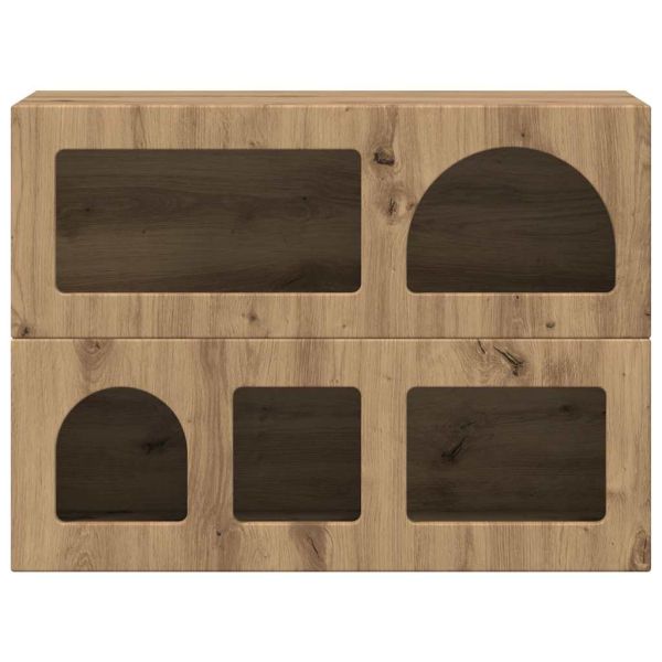 Служебен шкаф Дъб 80.5 x 35 x 59 см Инженерно дърво