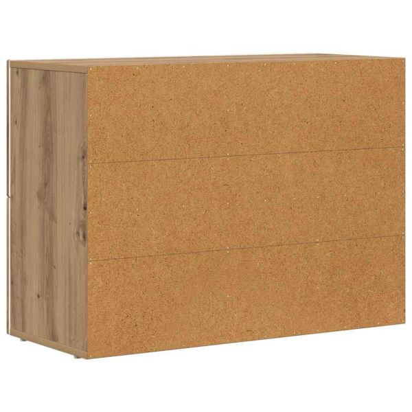 Служебен шкаф Дъб 80.5 x 35 x 59 см Инженерно дърво