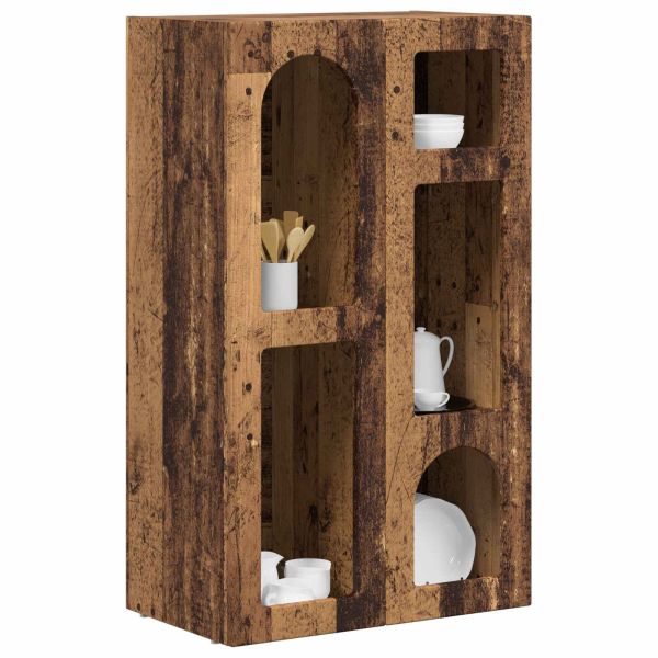 Служебен шкаф Старо дърво 59 x 35 x 100,5 см Инженерно дърво