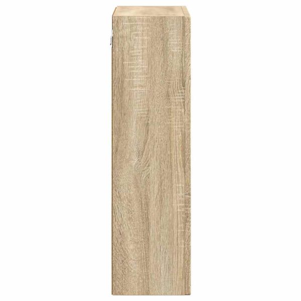 Висящ шкаф с рафт Сонома дъб 59 x 20 x 71.5 см Инженерно дърво