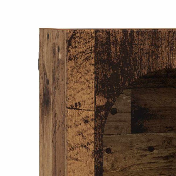 Висящ шкаф с рафт Старо дърво 59 x 20 x 71.5 см Инженерно дърво