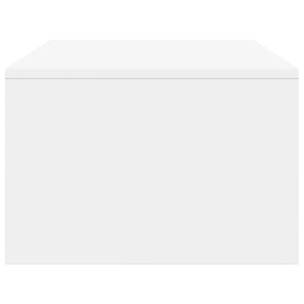 Стенно бюро Бяло 100 x 45 x 30 см Инженерно дърво