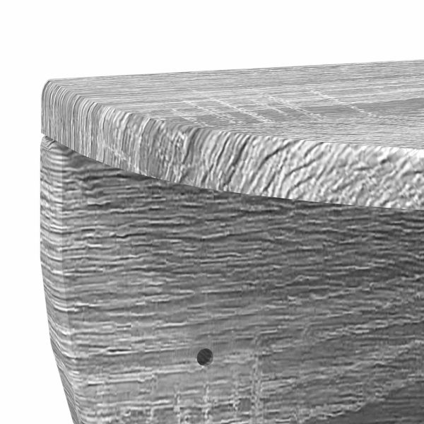 Стенен рафт Сив Сонома 38 x 19 x 19 см Инженерно дърво