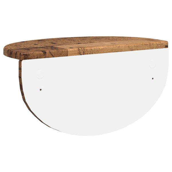 Стенен рафт Старо дърво 38 x 19 x 19 см Инженерно дърво