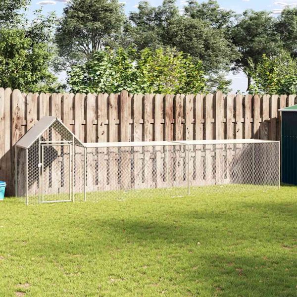 Птичарник, 5x1x1,5 м, поцинкована стомана