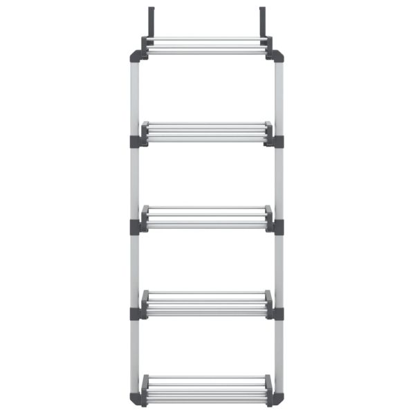 Органайзер за врата с 5 рафта 52x20x135 см алуминий