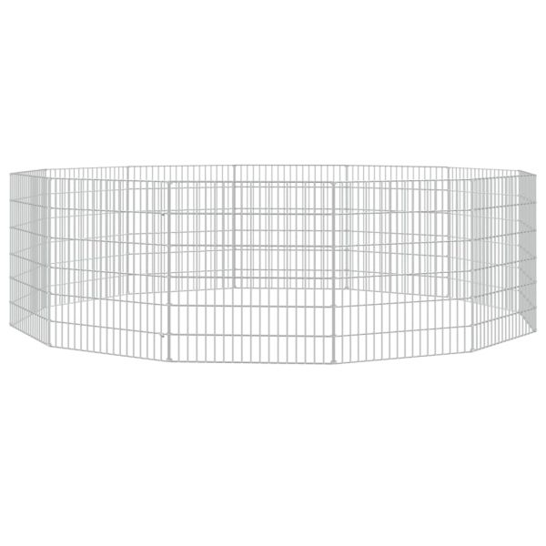 Ограждение за свободно отглеждане на животни 12-панела 54x60 см