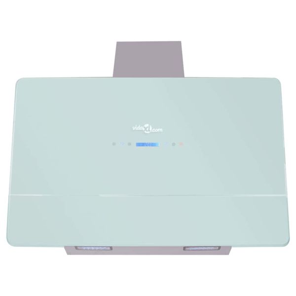 Аспиратор със сензорен дисплей, бял, 900 мм