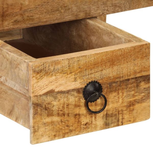 Бюро с 2 чекмеджета, 110x50x77 см, мангово дърво масив