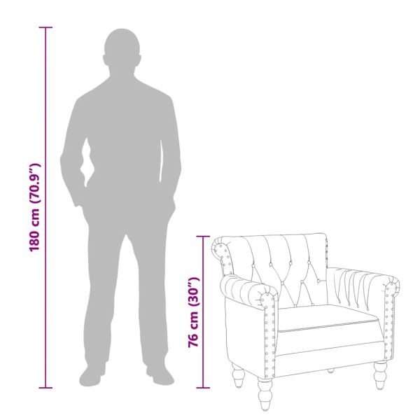 Фотьойл, черно, естествена козя кожа