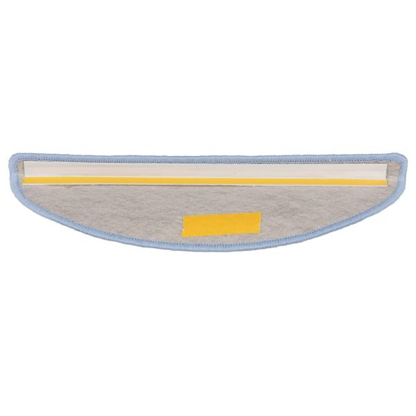 Самозалепващи стелки за стълби, сизал, 15 бр, 56x17x3 см, сини