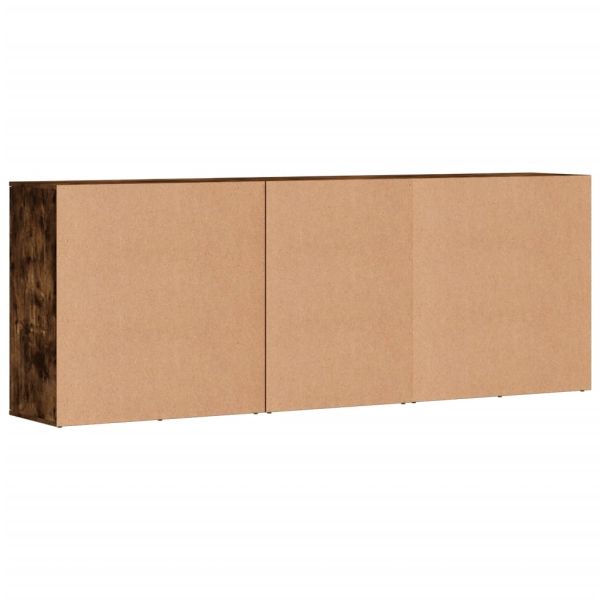 Сайдборди, 3 бр, опушен дъб, инженерно дърво