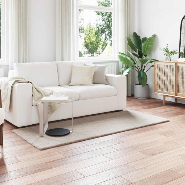 Килим с изкуствена заешка козина Olite Бежово 100 x 200 cm