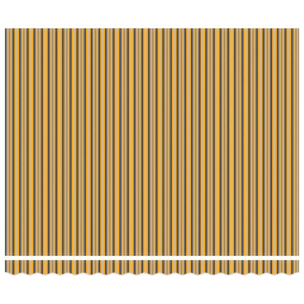 Сгъваем навес Многоцветна ивица 400x300 см текстил