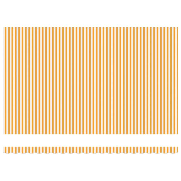 Сгъваем навес Оранжево и бяло 500x300 см текстил