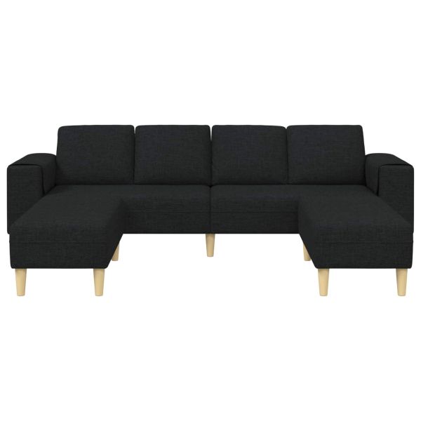 Комплект дивани Черно текстил