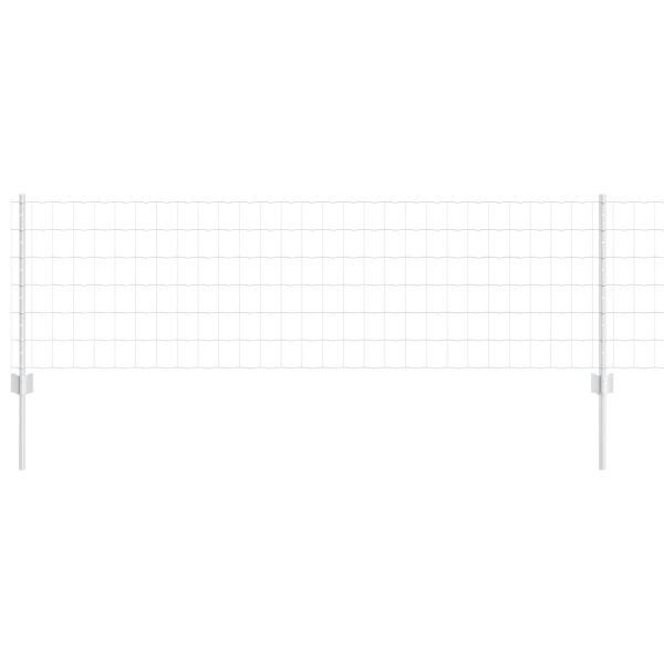 Ограда и колче Сребрист 0,6 x 25 м Стомана