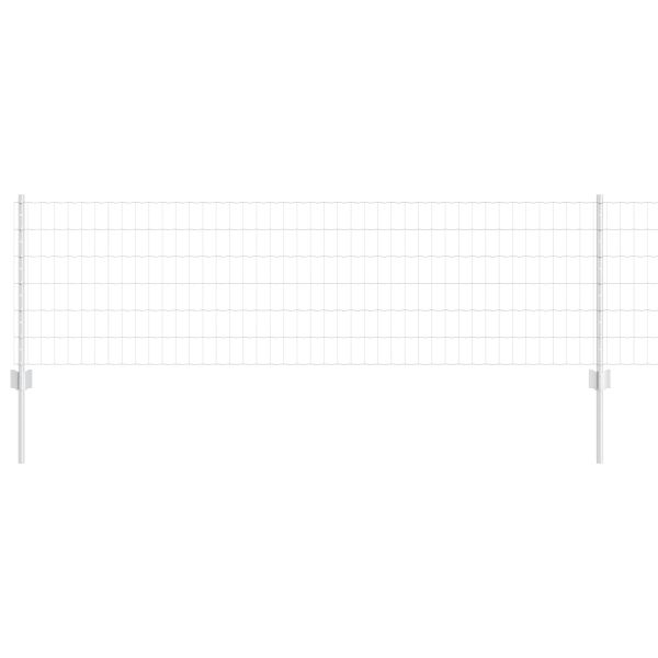 Ограда и колче Сребрист 0,6 x 50 м Стомана