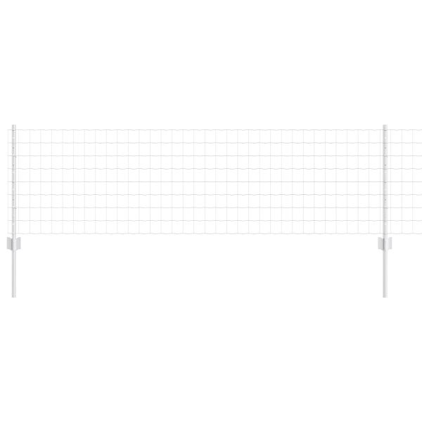Ограда и колче Сребрист 0,6 x 25 м Стомана