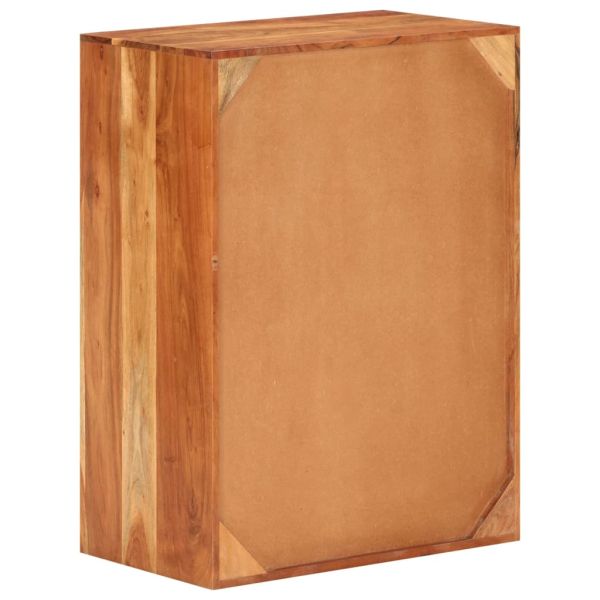 Сайдборд, 55x33x75 см, акациево дърво масив