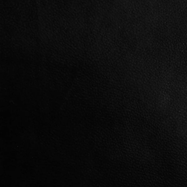 Масажен реклайнер стол с табуретка, черен, изкуствена кожа