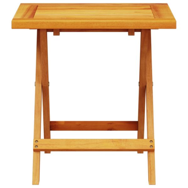 Помощна градинска маса 40x40x40 см масивна акация