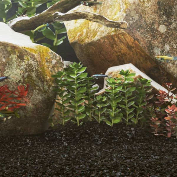 Пясък за аквариум 10 кг черен 0,2-2 мм