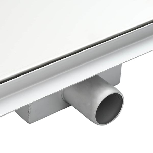 2 в 1 триъгълна душ дренаж Сребрист 25 x 25 cm