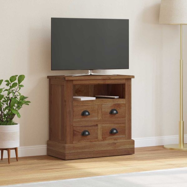 Шкаф за съхранение Кафяво 60 x 30 x 60 cm Солидно тиково дърво